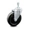 Service Caster 5 Inch Hard Rubber Wheel Swivel 3/8 Inch Threaded Stem Caster SCC-TS20S514-HRS-381615 - alternate 1